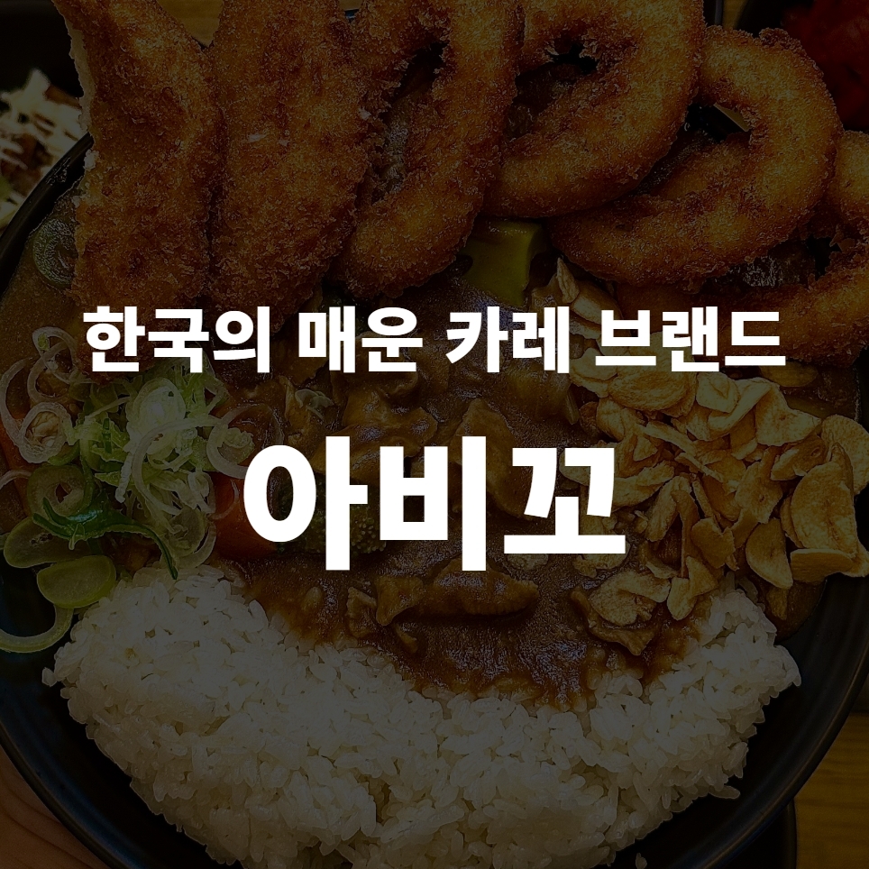 소개합니다, 한국의 매운 카레 대표 브랜드 아비꼬